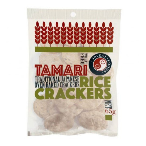 Spiral Foods Tamari Rice Crackers