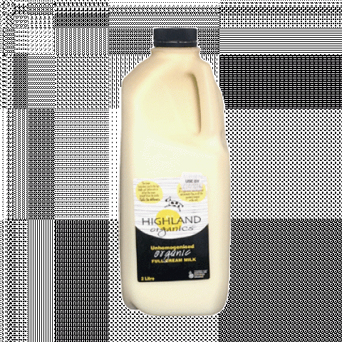 Highland Organic Full Cream Milk Unhomogenised