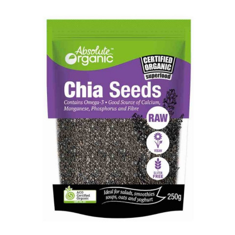 Absolute Organic Organic Black Chia Seeds