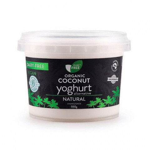 Pure n Free Organic Coconut Yoghurt Natural Unsweetened Vegan