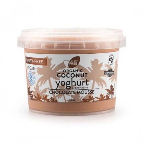 Pure n Free Organic Coconut Yoghurt Chocolate Mousse Vegan
