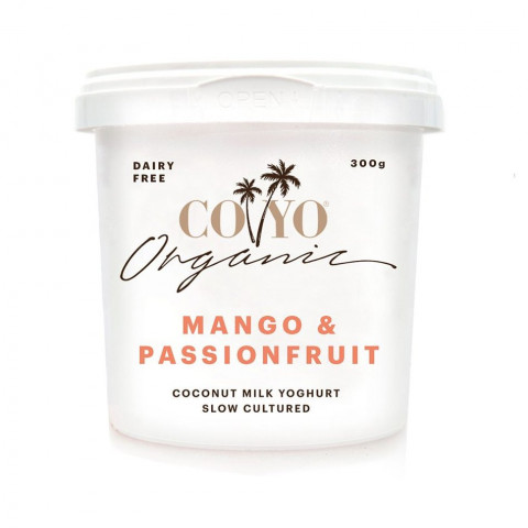 CoYo Mango and Passionfruit Coconut Yoghurt Vegan