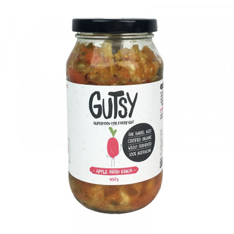 Gutsy Organic Apple Radish Kimchi