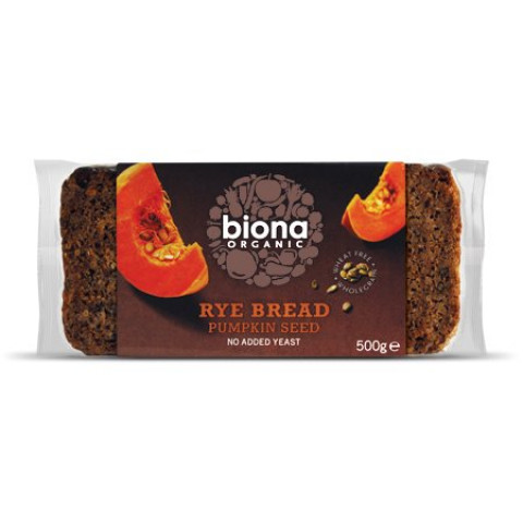 Biona Organic Rye Bread with Pumpkin Seeds