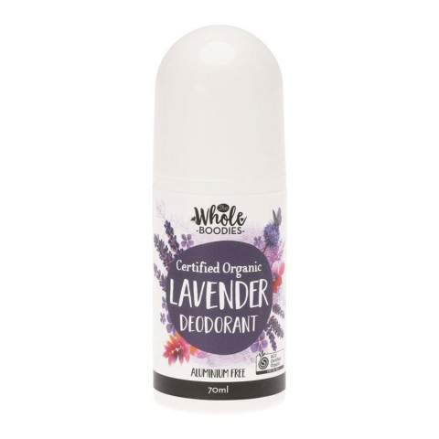 The Whole Boodies Deodorant (roll-on) Lavender
