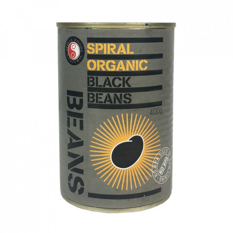 Spiral Black Beans