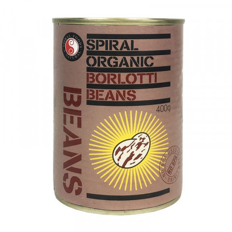 Spiral Borlotti Beans
