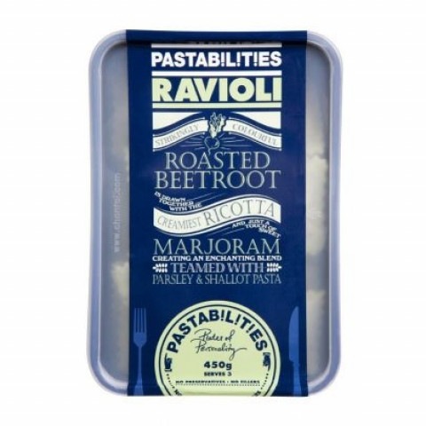 Pastabilities Ravioli - Roasted Beetroot, Ricotta and Margoram