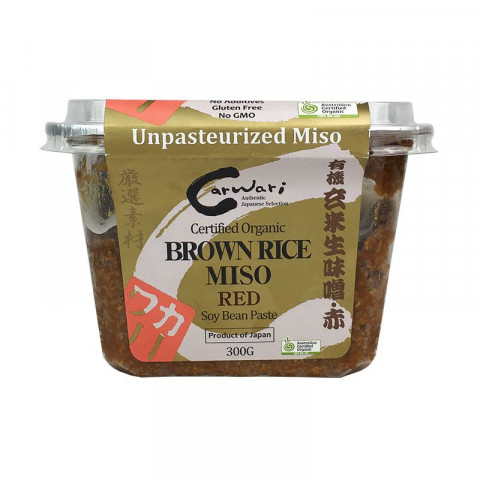 Carwari Brown Rice Miso Red Unpasteurized