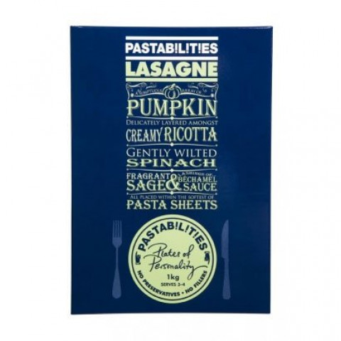 Pastabilities Lasagne - Pumpkin, Ricotta, Spinach and Sage