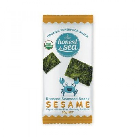 Honest Sea Organic Seaweed Snacks Sesame