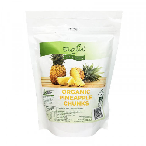 Elgin Organic Frozen Organic Pineapple