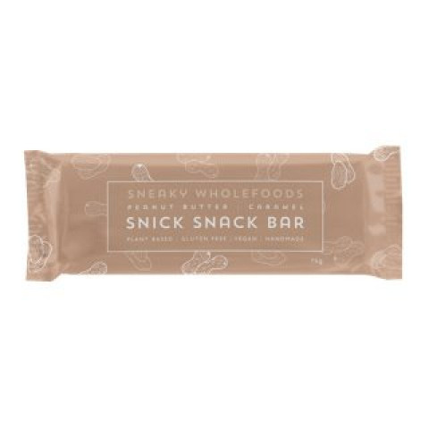 Sneaky Wholefoods Peanut Butter Caramel Snick Snack Bar