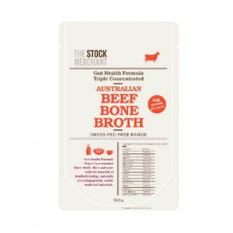 The Stock Merchant Gut Health Beef Bone Broth