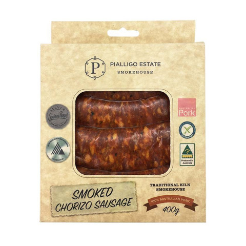 Pialligo Estate Smokehouse Sausages - Pork Chorizo 4 pack