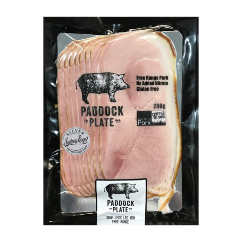 Paddock to Plate Ham Sliced Boneless