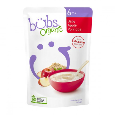Organic Bubs Baby Apple Porridge