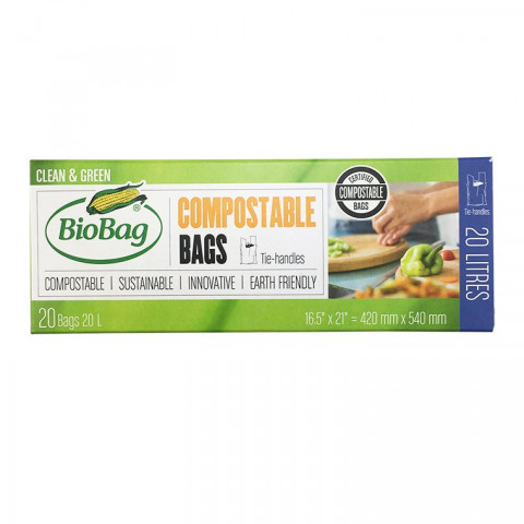 BioBag Compostable Garbage Bags - 20L