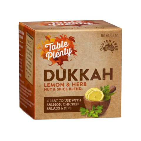 Table of Plenty Dukkah Lemon and Herb