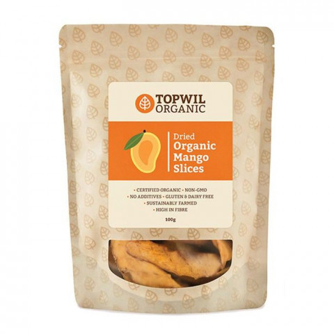 Topwil Organic Dried Mango Slices