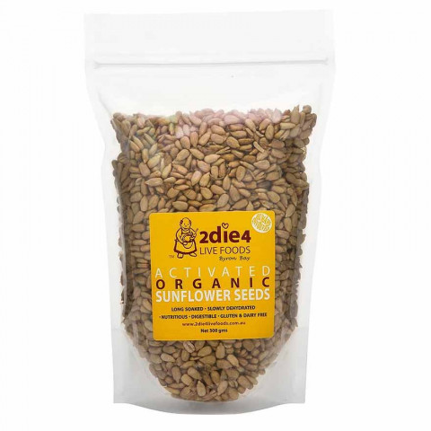 2Die4 Live Foods Organic Activated Sunflower Seeds