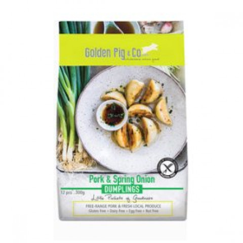 Golden Pig and Co Gourmet Dumplings - Pork and Spring Onion