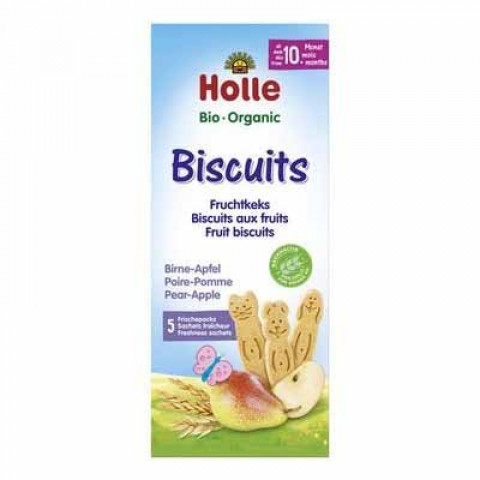 Holle Organic Biscuits Pear Apple