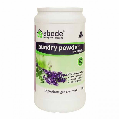 Abode Laundry Powder Front Load Lavender and Mint