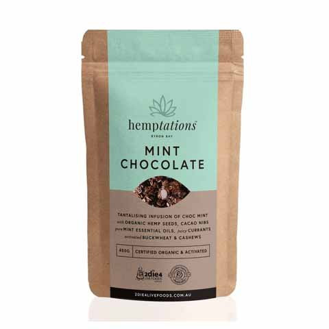 2Die4 Live Foods Hemptations Mint Chocolate