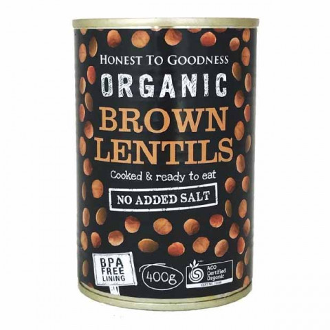 Honest to Goodness Brown Lentils (Cooked)