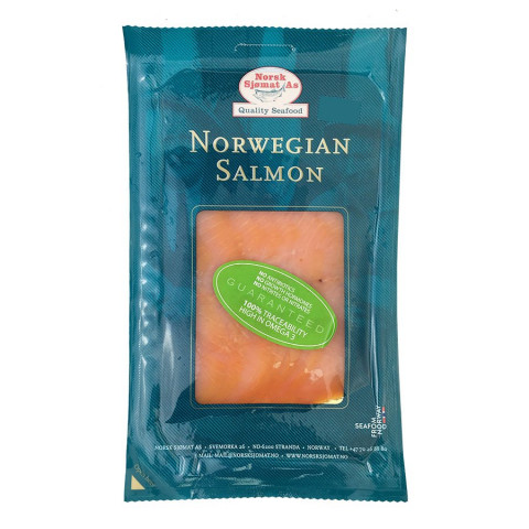 Norsk Sjomatas Salmon Smoked Norweigan Nitrate Free