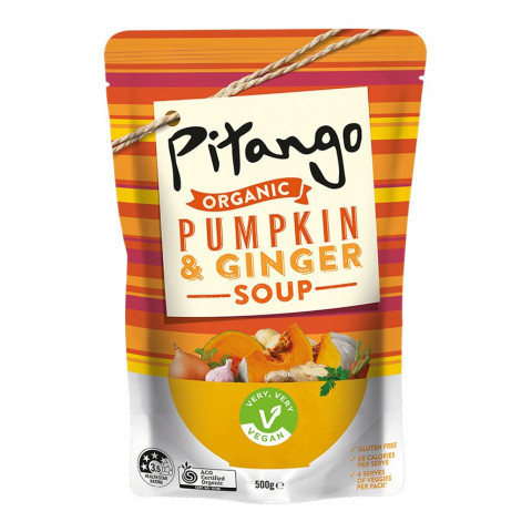 Pitango Soup Pumpkin and Ginger