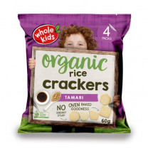 Whole Kids  Rice Crackers Tamari