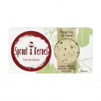 Sprout and Kernel Pepper Corn Cashew Nut Cheese