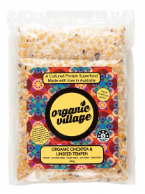 Organic Village Organic Chickpea and Linseed Tempeh