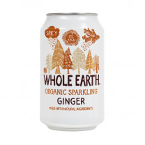 Whole Earth Organic Lightly Sparkling Ginger