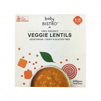 Baby Bistro Baby Mains Veggie Lentils