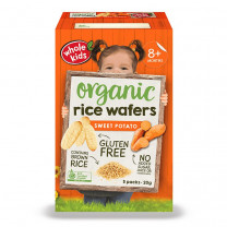 Whole Kids  Rice Wafers - Sweet Potato