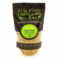 Honest to Goodness Organic Green Whole Lentils