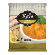 Raj's Garlic Chipati 6pk